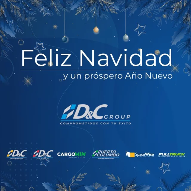 D&C Group, junto a nuestras empresas queremos agradecer profundamente a nuestros estimados clientes, colaboradores y aliados por su confianza, compromiso y esfuerzo compartido durante este año. La colaboración mutua ha sido la clave de nuestros logros, y estamos muy agradecidos por la oportunidad de crecer juntos.

Que la Navidad traiga paz, alegría y momentos felices junto a sus seres queridos. Que este tiempo de celebración nos inspire a seguir adelante con renovada energía y esperanza.

Mirando hacia el 2025, les deseamos un año lleno de nuevos desafíos, éxitos y proyectos compartidos. Estamos seguros de que, juntos, alcanzaremos nuevas metas y continuaremos fortaleciéndonos como una gran comunidad profesional.

Gracias por ser parte fundamental de nuestro camino. ¡Que el próximo año esté lleno de salud, prosperidad y muchos logros!

¡Felices fiestas y un próspero Año Nuevo 2025! 🎄✨